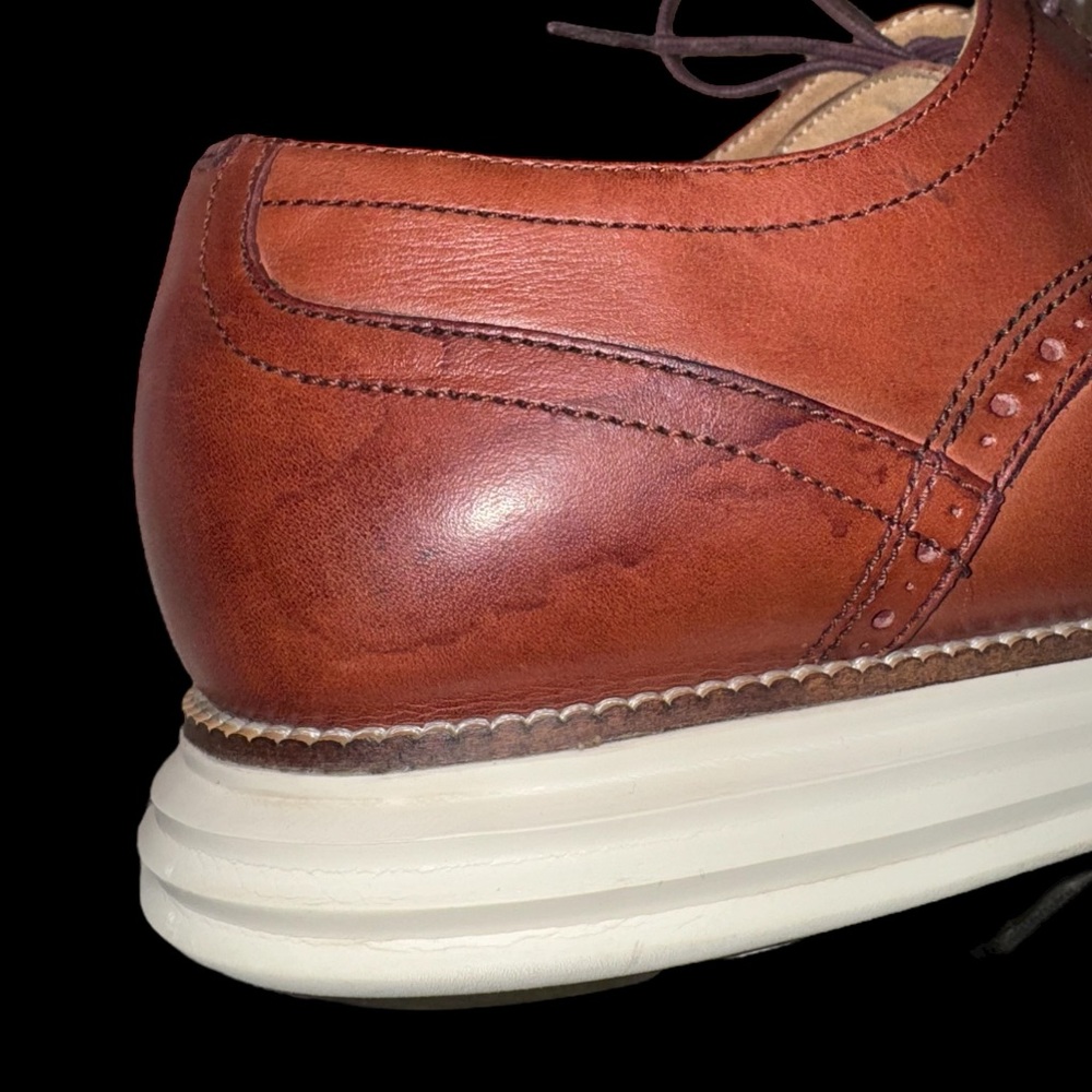 Cole Haan Brown Leather Oxfords - Picture 16 of 16